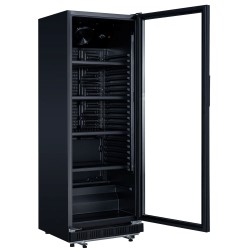 Réfrigérateur vitrine à boissons, verre, 347 L