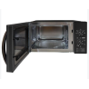 Micro-ondes 28L 900W plateau 29 cm intérieur inox Noir