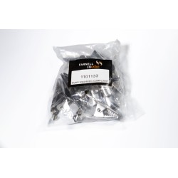 Pince crocodile métallique - Unité ou par sachet de 10