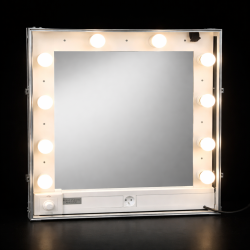 Glace maquillage ampoules led